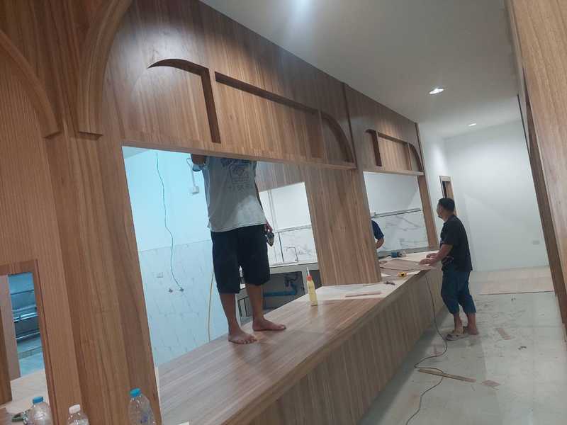 เก็บงานเคาน์เตอร์บาร์