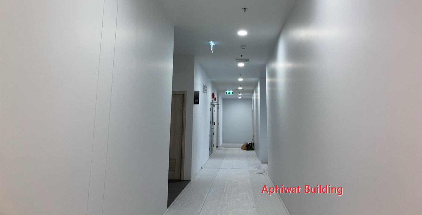 ทางเดินหลังปรับปรุง — ภาพหน้างาน 1